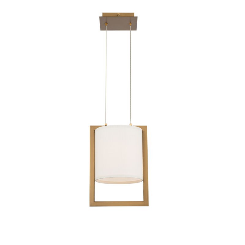 Park Avenue Mini Pendant - Aged Brass