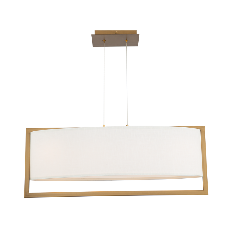 Park Avenue Pendant - Aged Brass