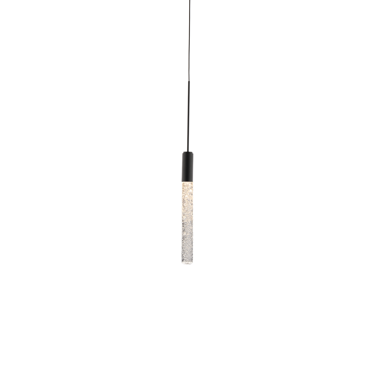 Magic 1 Light Round Mini Pendant - Black