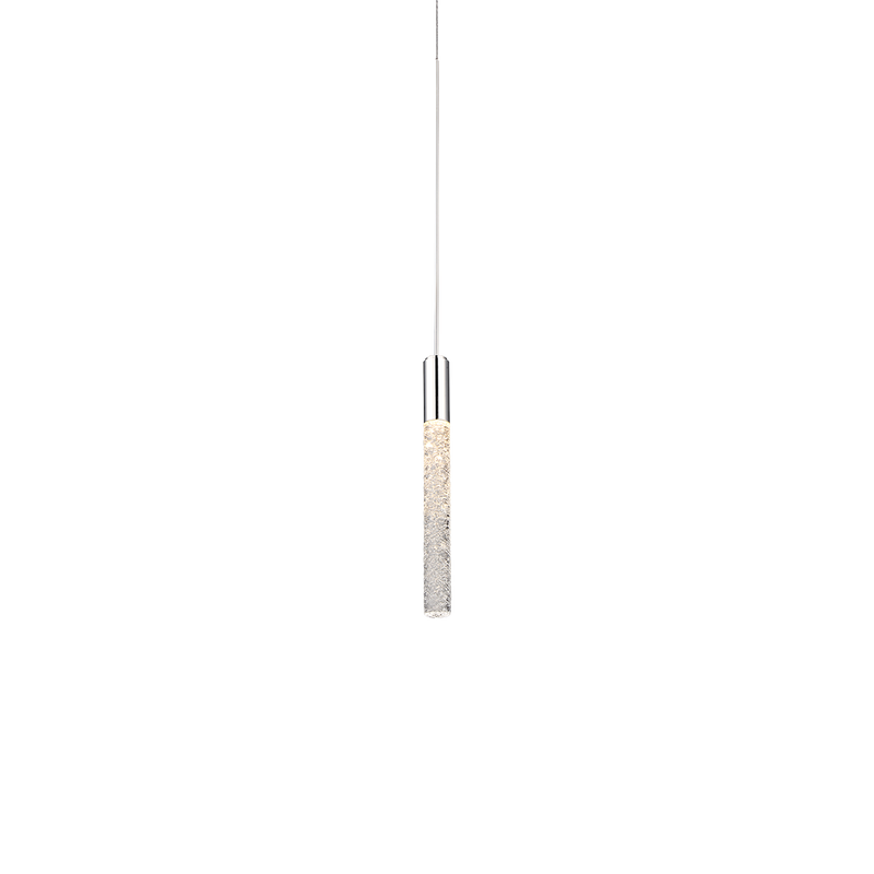 Magic 1 Light Round Mini Pendant - Polished Nickel