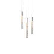 Magic 3 Light Round Pendant - Polished Nickel