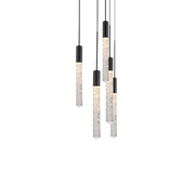 Magic 5 Light Round Pendant - Black