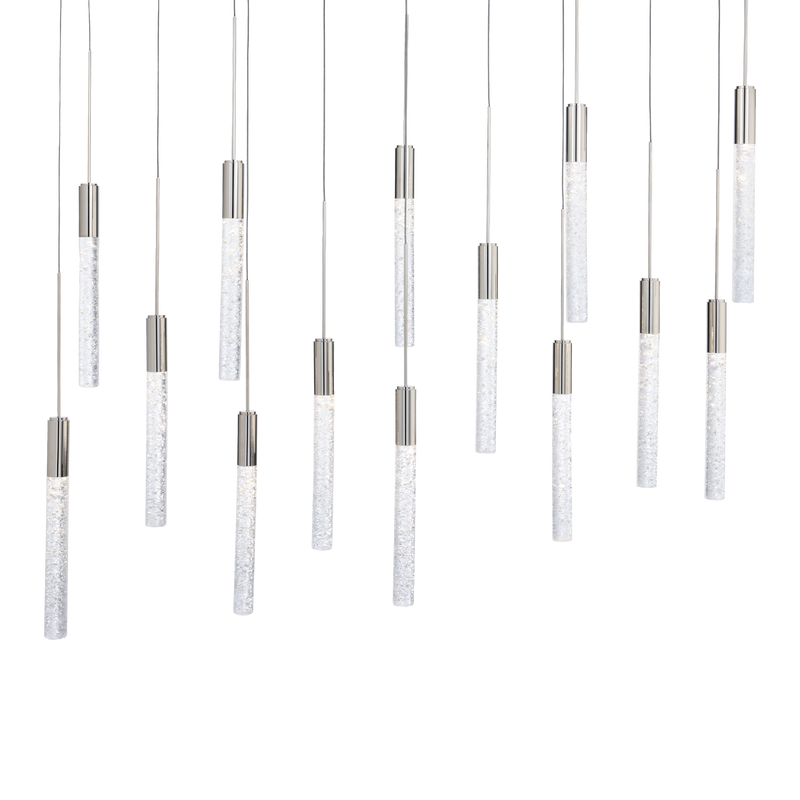 Magic 14LGT Linear Multilight Pendant - Polished Nickel
