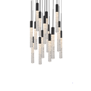 Magic 15 Light Round Pendant - Black