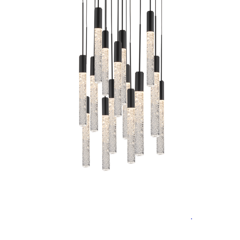 Magic 15 Light Round Pendant - Black