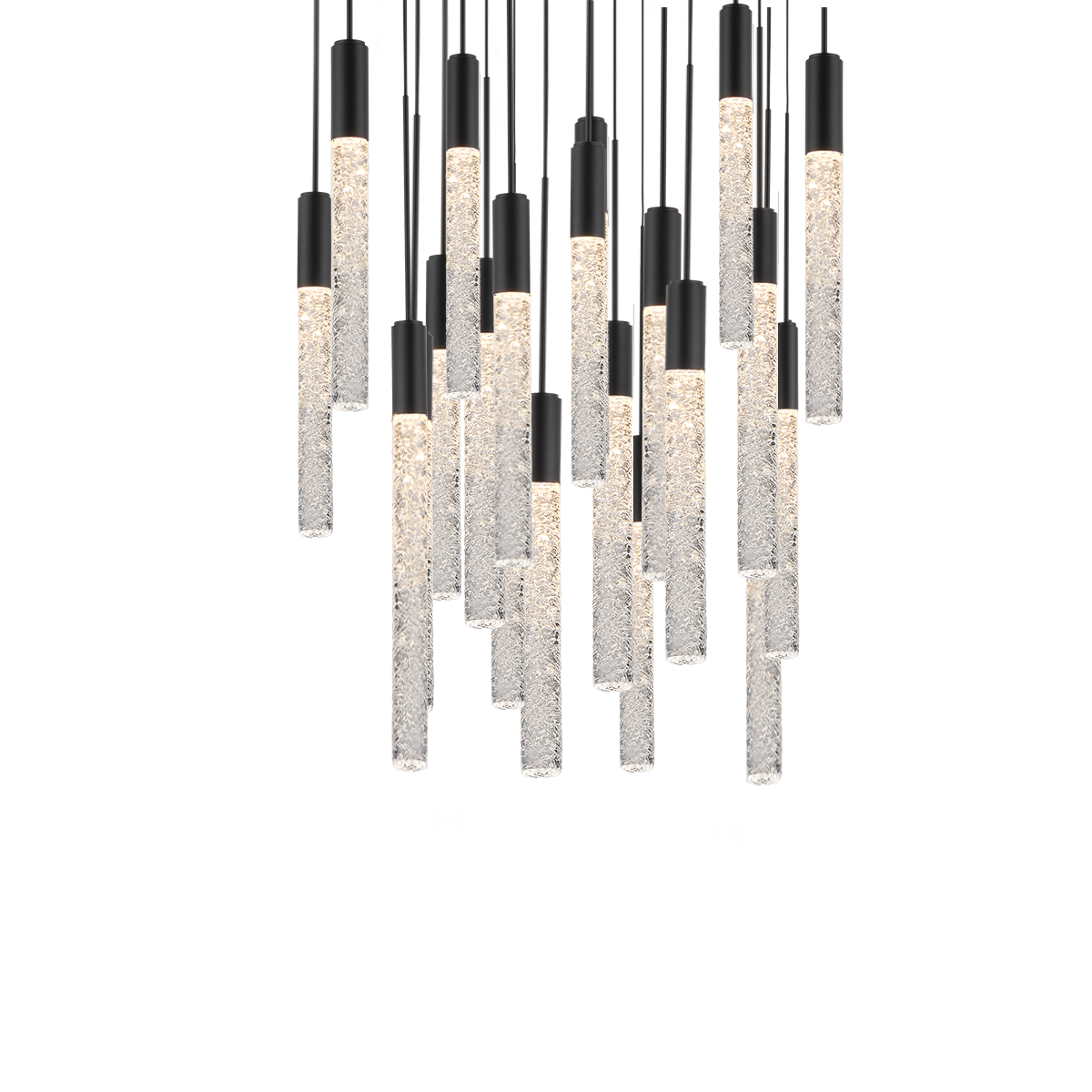 Magic 21 Light Round Pendant - Black