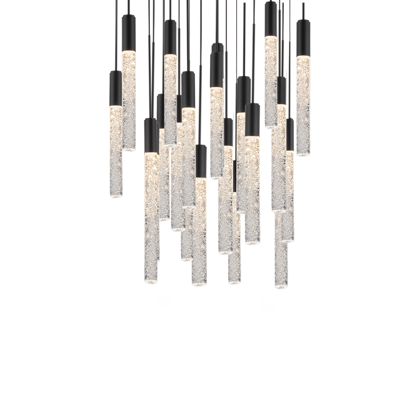 Magic 21 Light Round Pendant - Black
