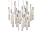 Magic 21 Light Round Pendant - Polished Nickel