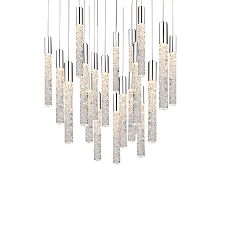 Magic 21 Light Round Pendant - Polished Nickel
