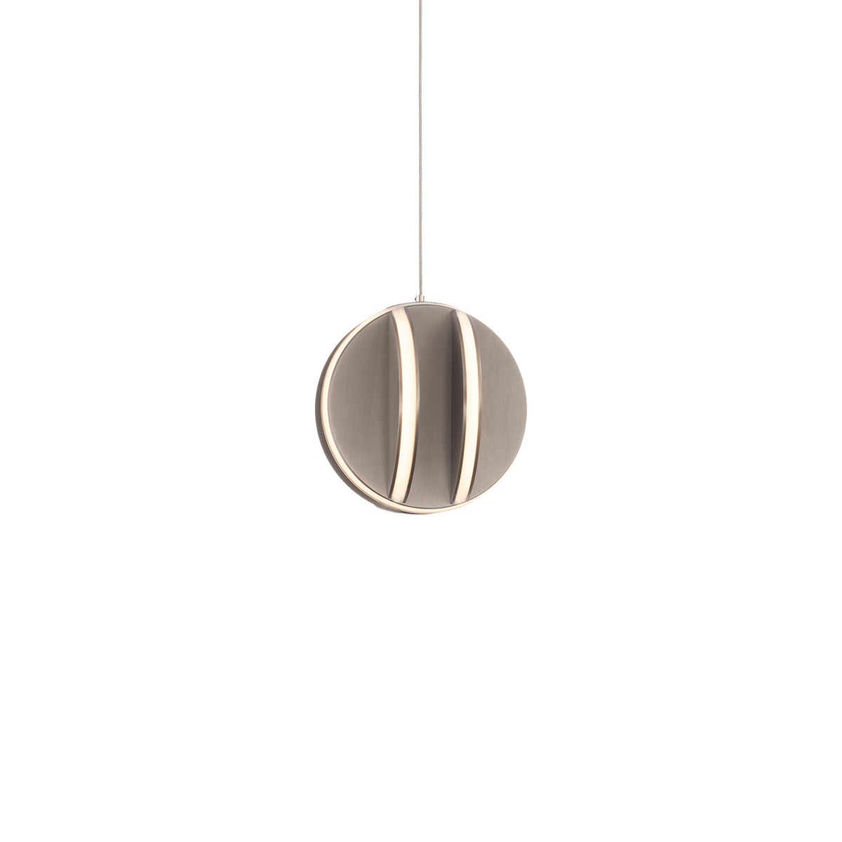 Carillion Mini Pendant - Brushed Nickel