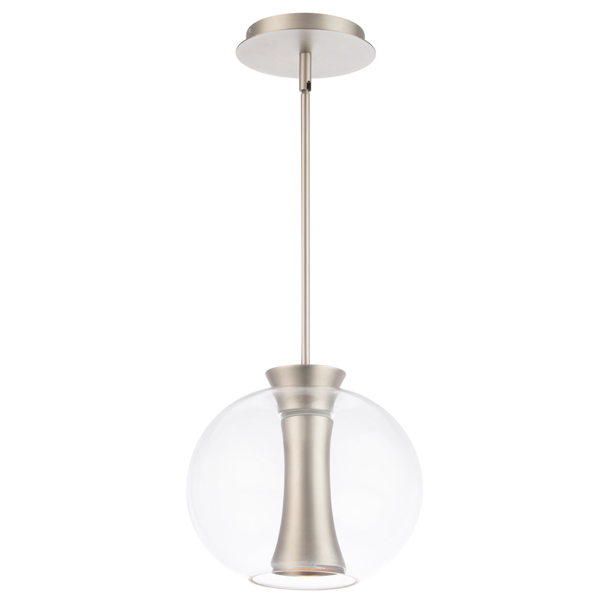 Echo 10in Mini Pendant - Brushed Nickel