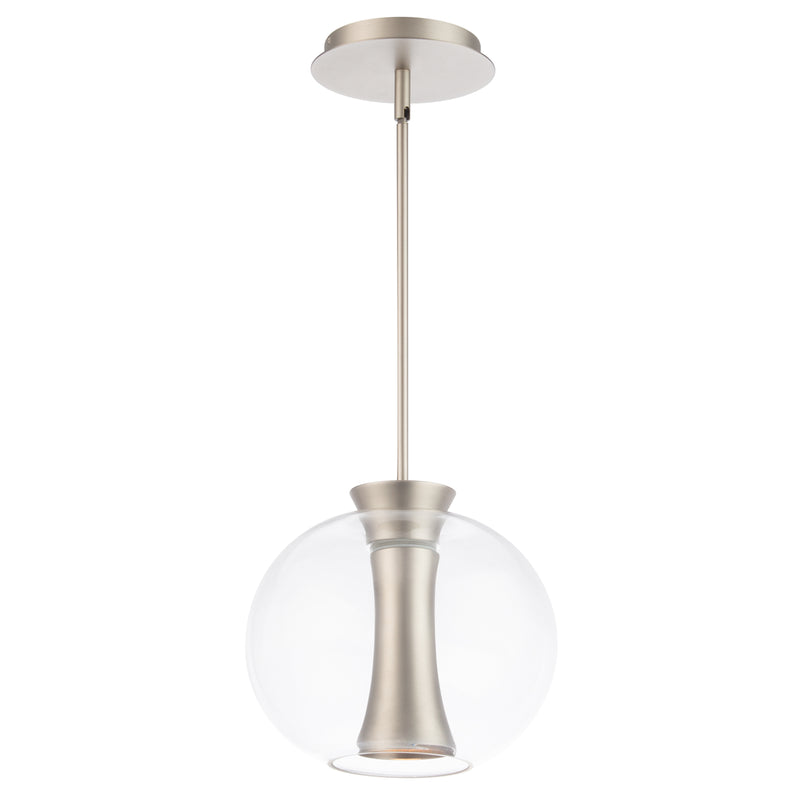 Echo 10in Mini Pendant - Brushed Nickel