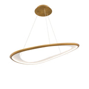 Oyster 33in Pendant - Aged Brass