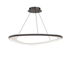 Oyster 33in Pendant - Black Chrome