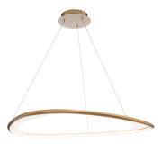 Oyster 42in Pendant - Aged Brass