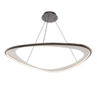 Oyster 42in Pendant - Black Chrome