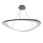 Oyster 42in Pendant - Black Chrome