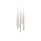 Cascade 9 Light Round Pendant - Polished Nickel