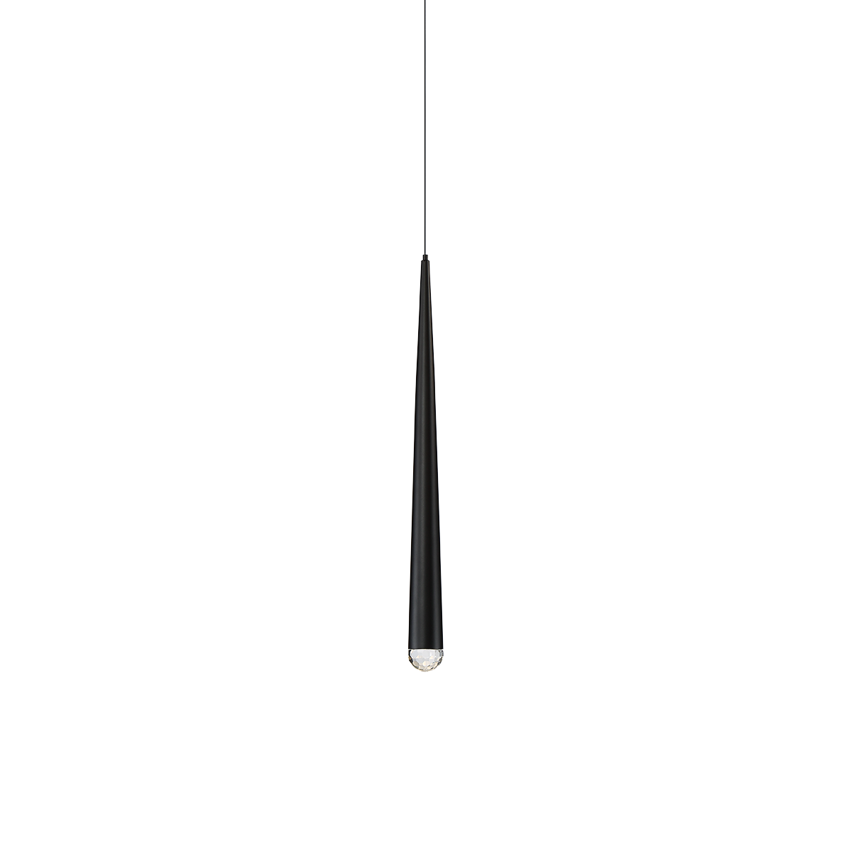 Cascade Mini Pendant 19in Black