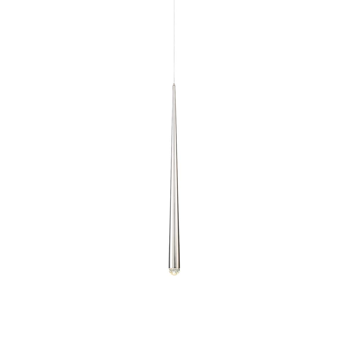 Cascade Mini Pendant 28in Polished Nickel