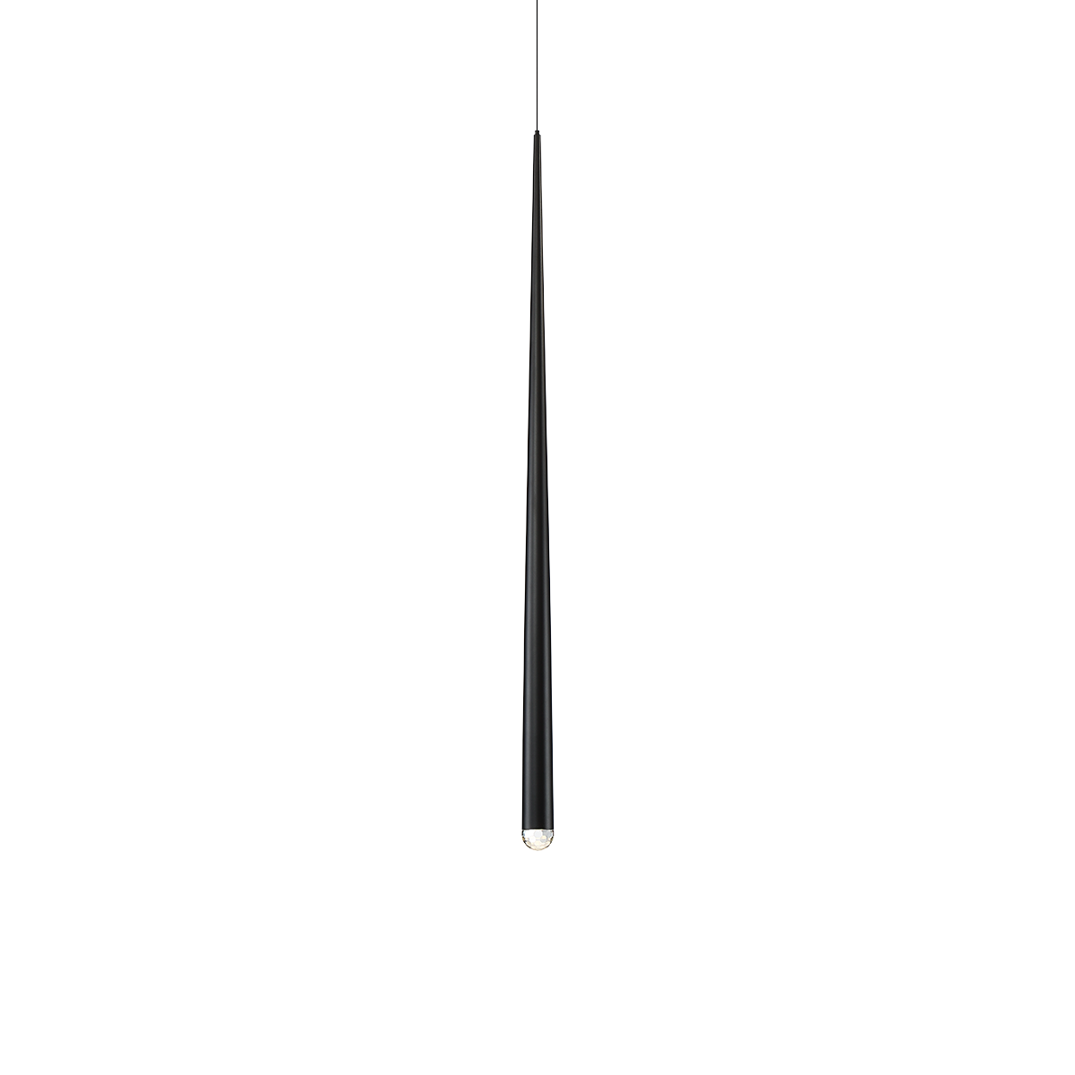 Cascade Mini Pendant 37in Black