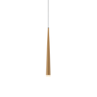 Cascade Mini Pdt Flat Glass 19in Aged Brass