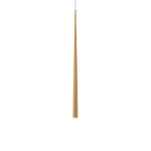 Cascade Mini Pdt Flat Glass 37in Aged Brass