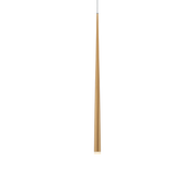 Cascade Mini Pdt Flat Glass 37in Aged Brass
