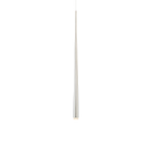 Cascade Mini Pdt Flat Glass 37in Polished Nickel