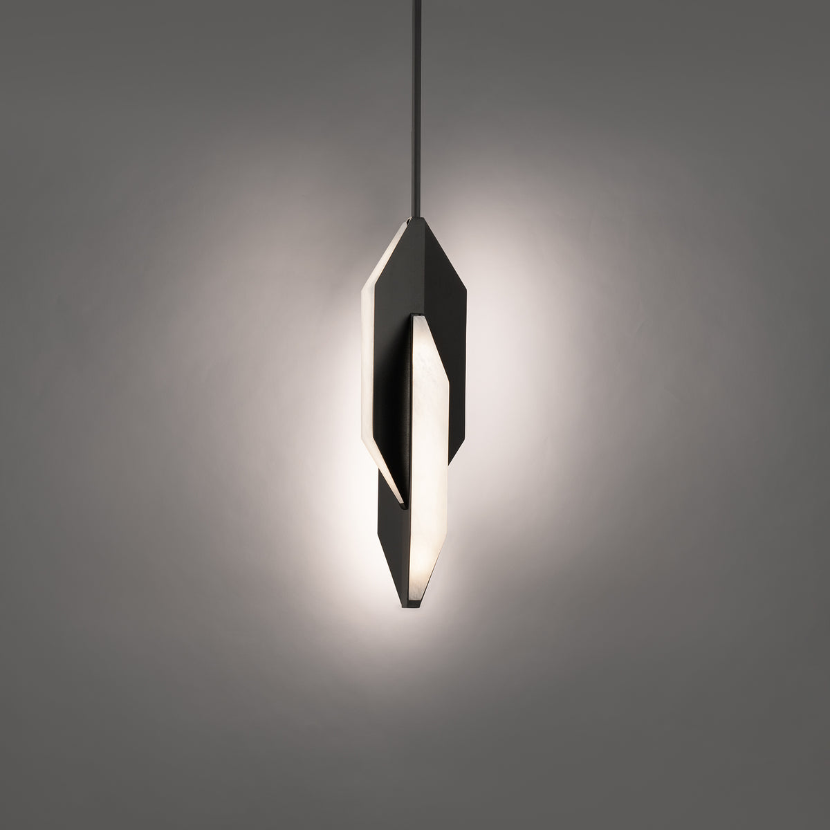 Azure Mini Pendant Black angle 3