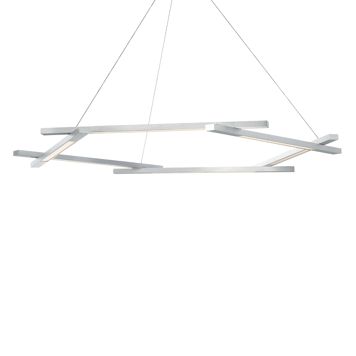 Metric Pendant 48in - Brushed Aluminum