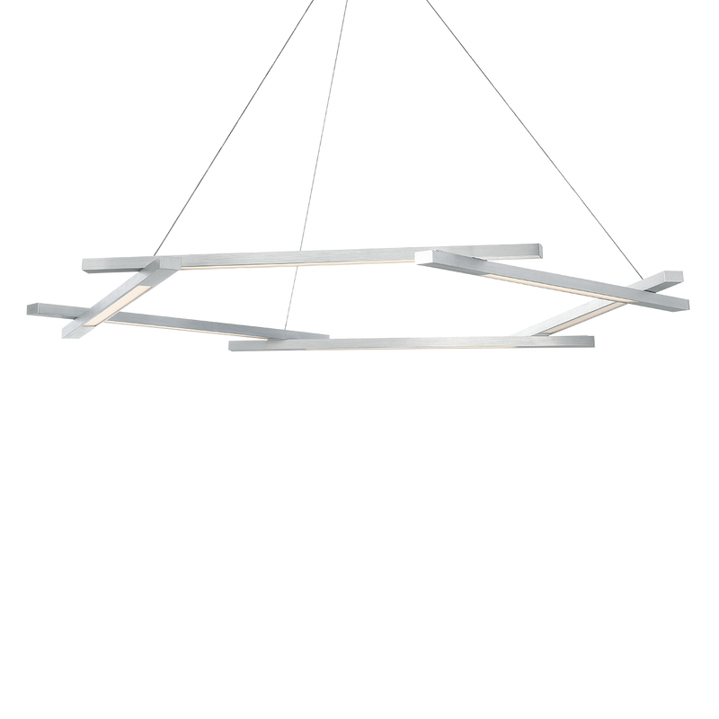 Metric Pendant 48in - Brushed Aluminum