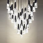 Kilt 41-Light Square Multi Pendant - Black detail
