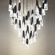 Kilt 41-Light Square Multi Pendant - Black detail