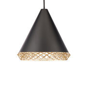 Lacey 22in Pendant - Black/Gold