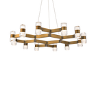 Dashe Round Pendant Aged Brass