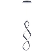 Interlace 21in Mini Pendant - Black