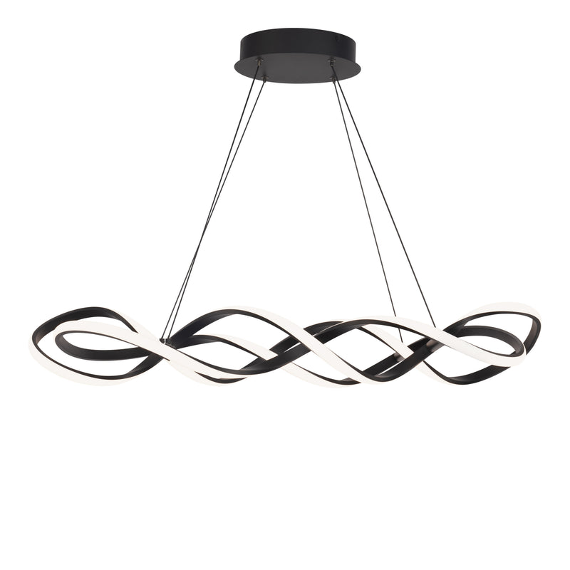 Interlace 39in Pendant - Black