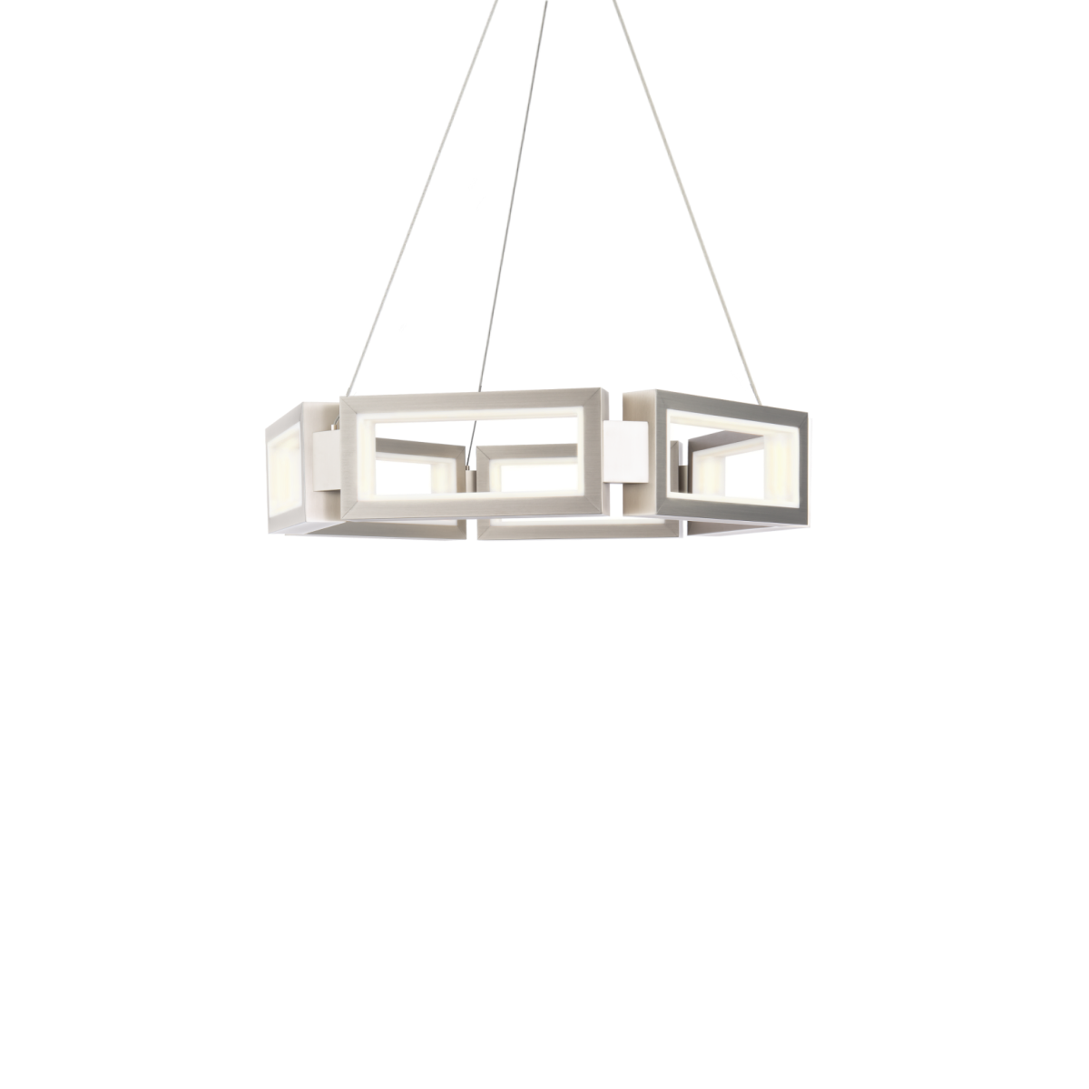 Mies Pendant 26in - Brushed Nickel