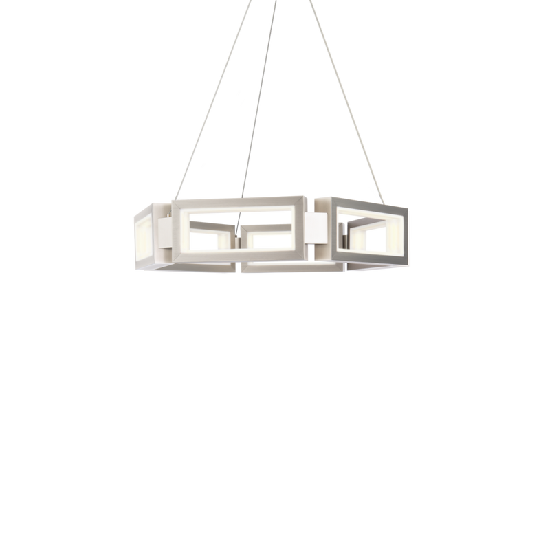 Mies Pendant 26in - Brushed Nickel