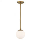 Niveous Mini Pendant - Aged Brass