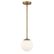 Niveous Mini Pendant - Aged Brass