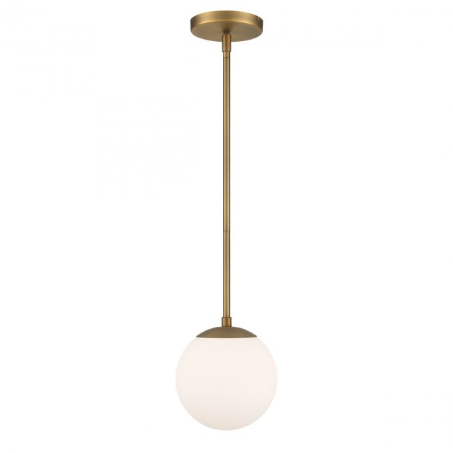 Niveous Mini Pendant - Aged Brass