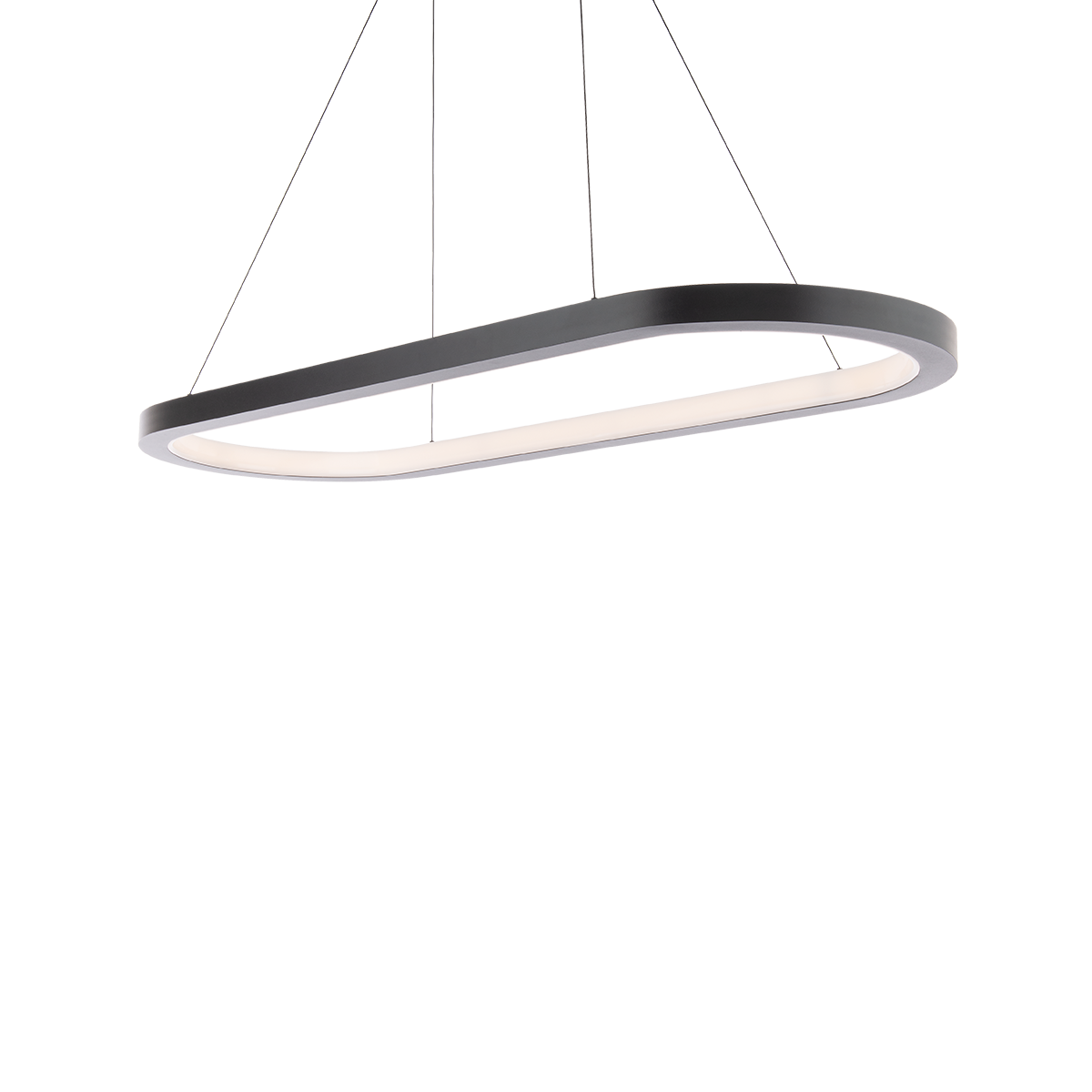 Racetrack Oval Linear Pendant 3000K