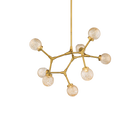 Catalyst 8 Light Pendant Gold Fleck
