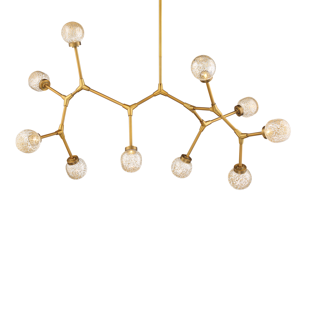 Catalyst 10 Light Pendant Gold Fleck