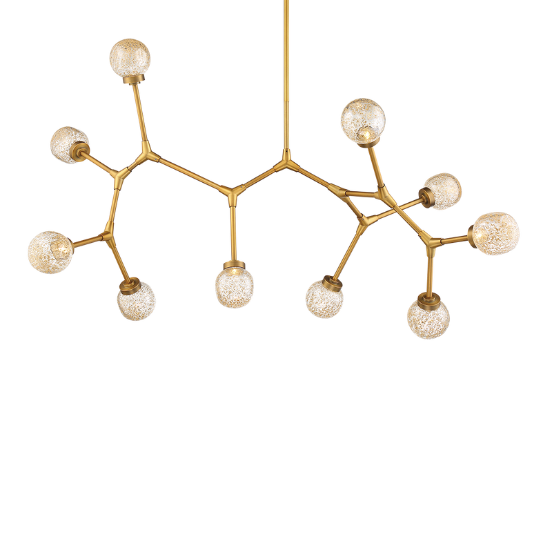 Catalyst 10 Light Pendant Gold Fleck