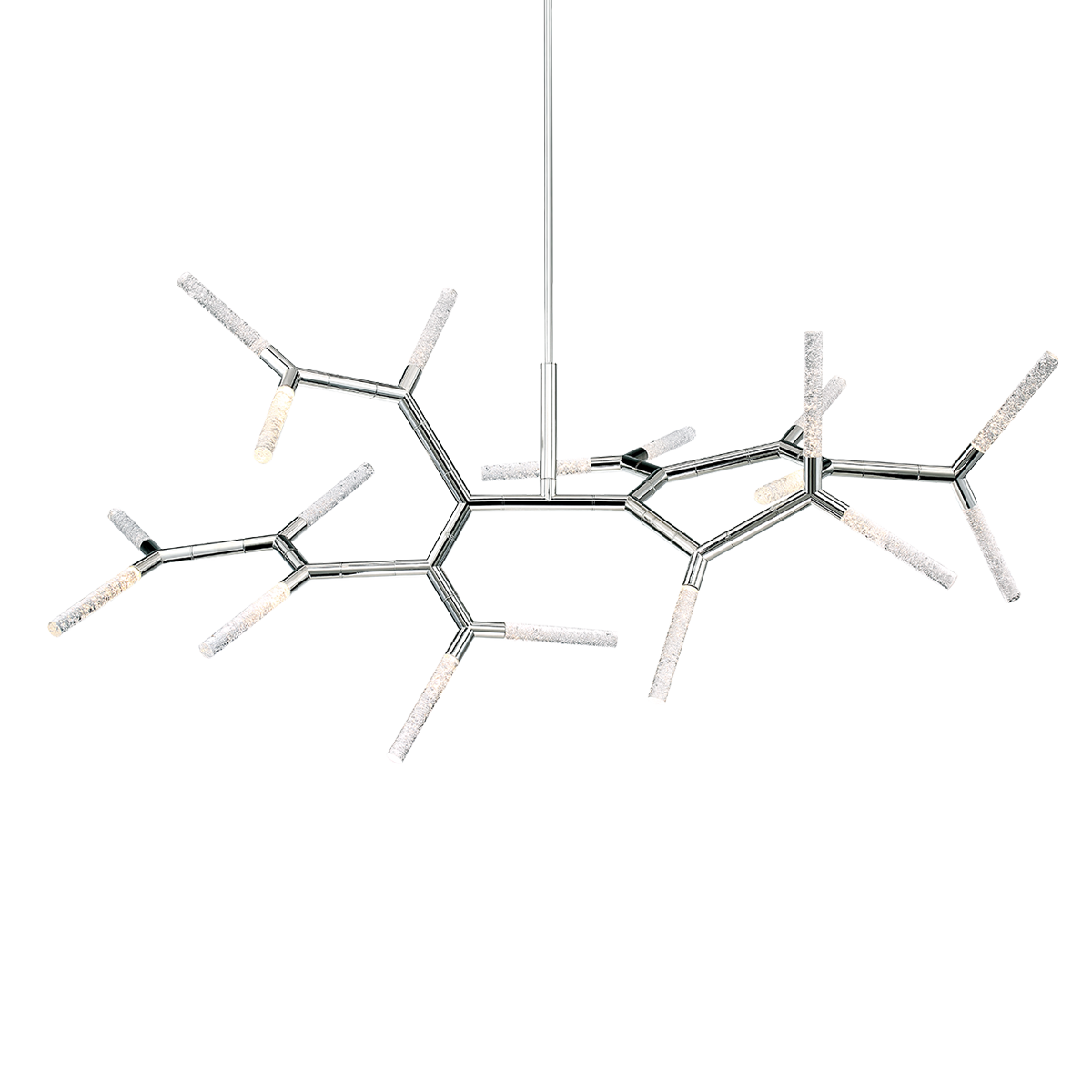 Kryptonite Horizontal Pendant - Polished Nickel
