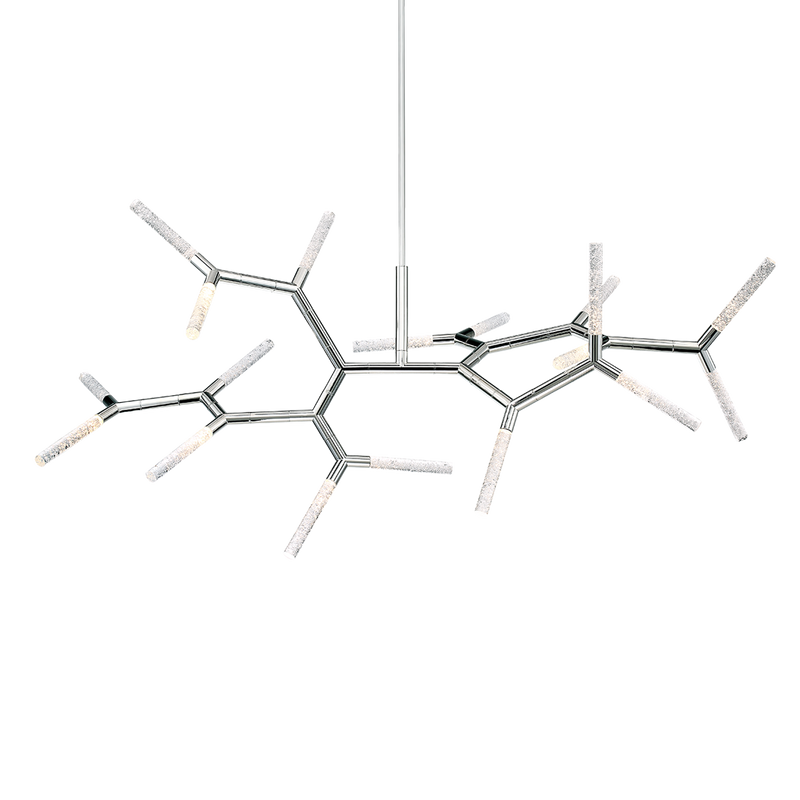 Kryptonite Horizontal Pendant - Polished Nickel