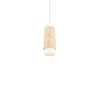 Chauncey Mini Pendant Beige Travertine/Aged Brass Alt